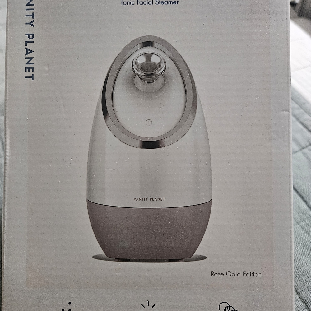 Vanity Planet Rose Gold Facial Steamer